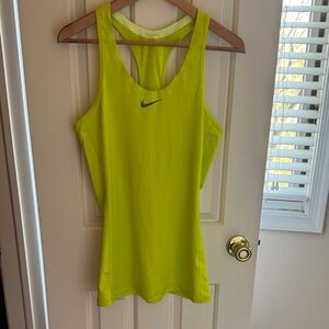Nike Women's Bright Yellow Tank Top